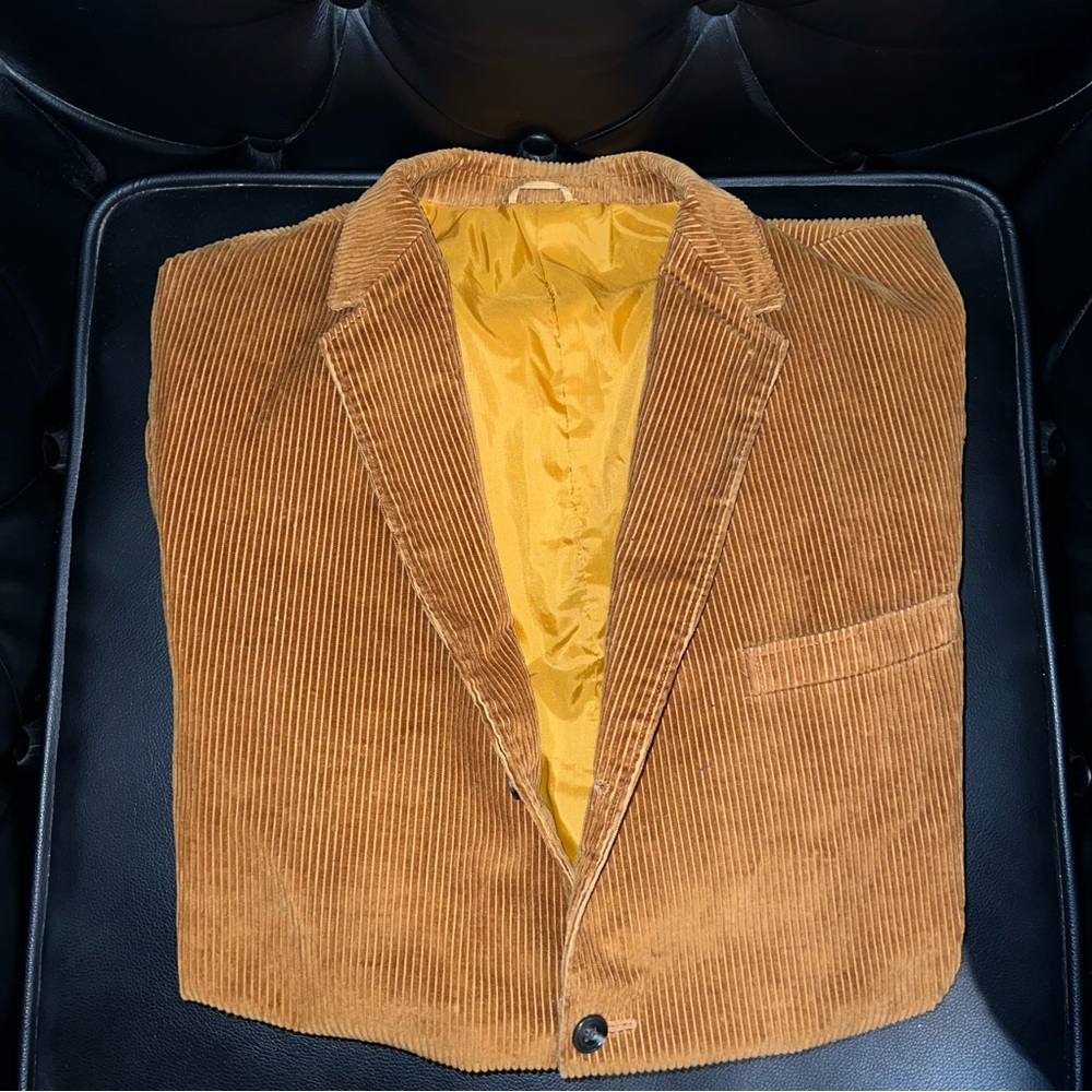 Mens Courdoroy Sports Coat Xl
